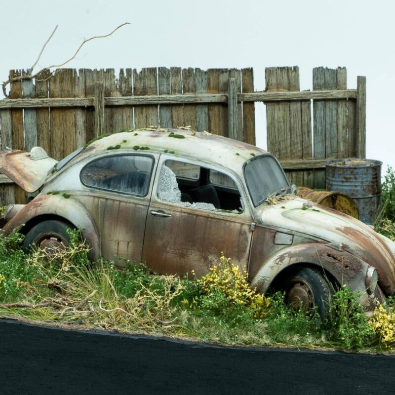 Abandoned VW Beetle