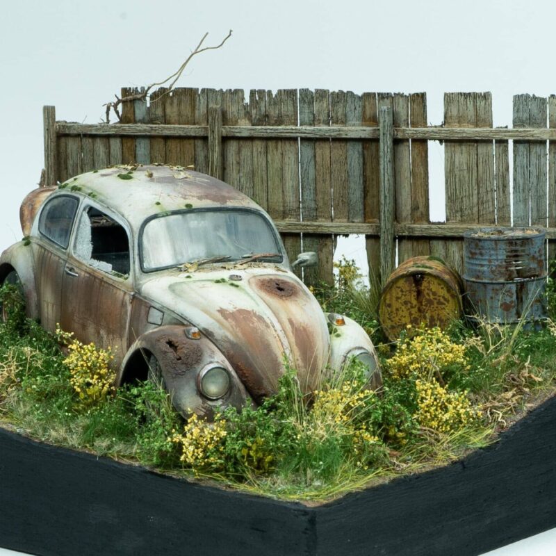 Abandoned VW Beetle