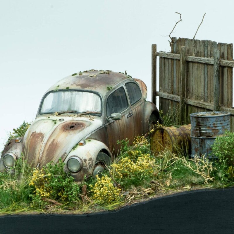 Abandoned VW Beetle