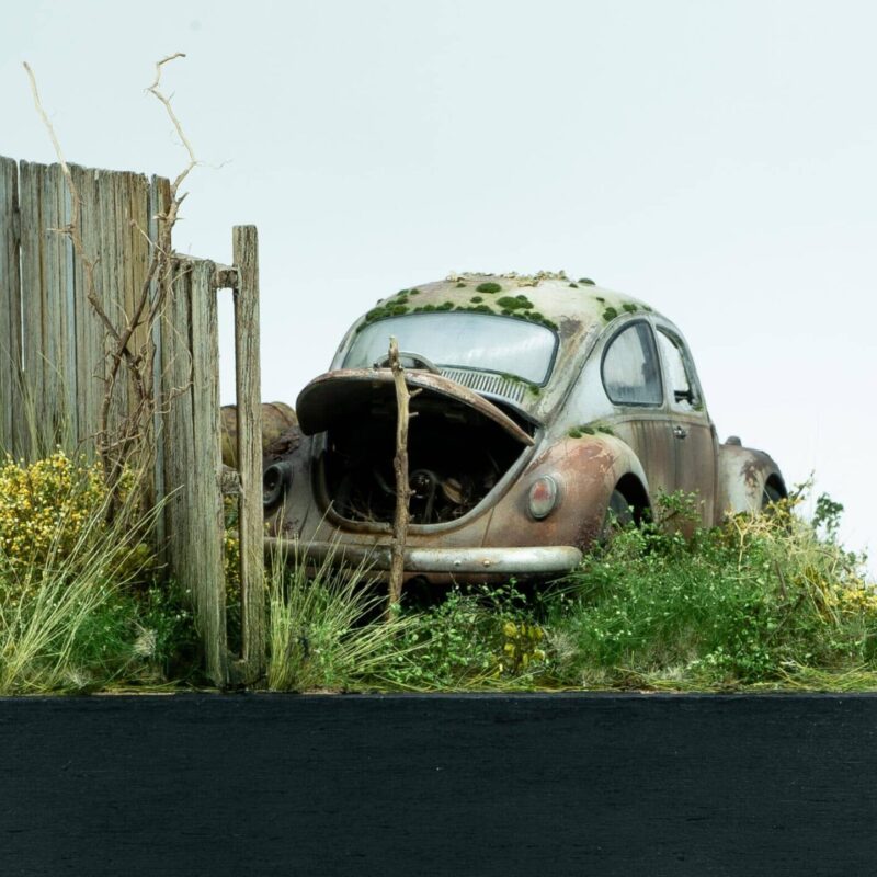 Abandoned VW Beetle