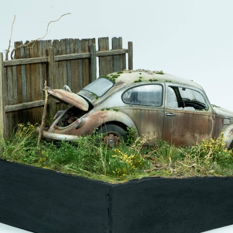 Abandoned VW Beetle