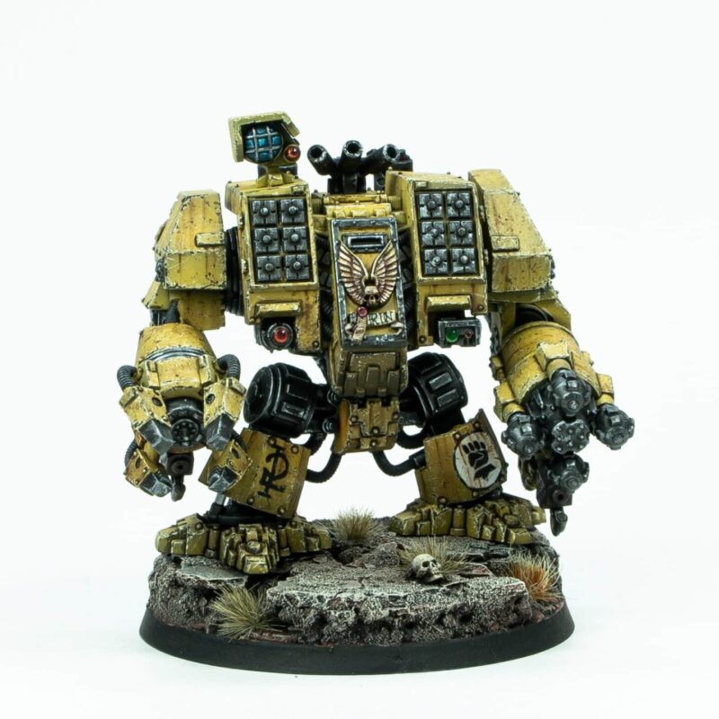 Warhammer 40,000 - Imperial Fists Ironclad Dreadnought