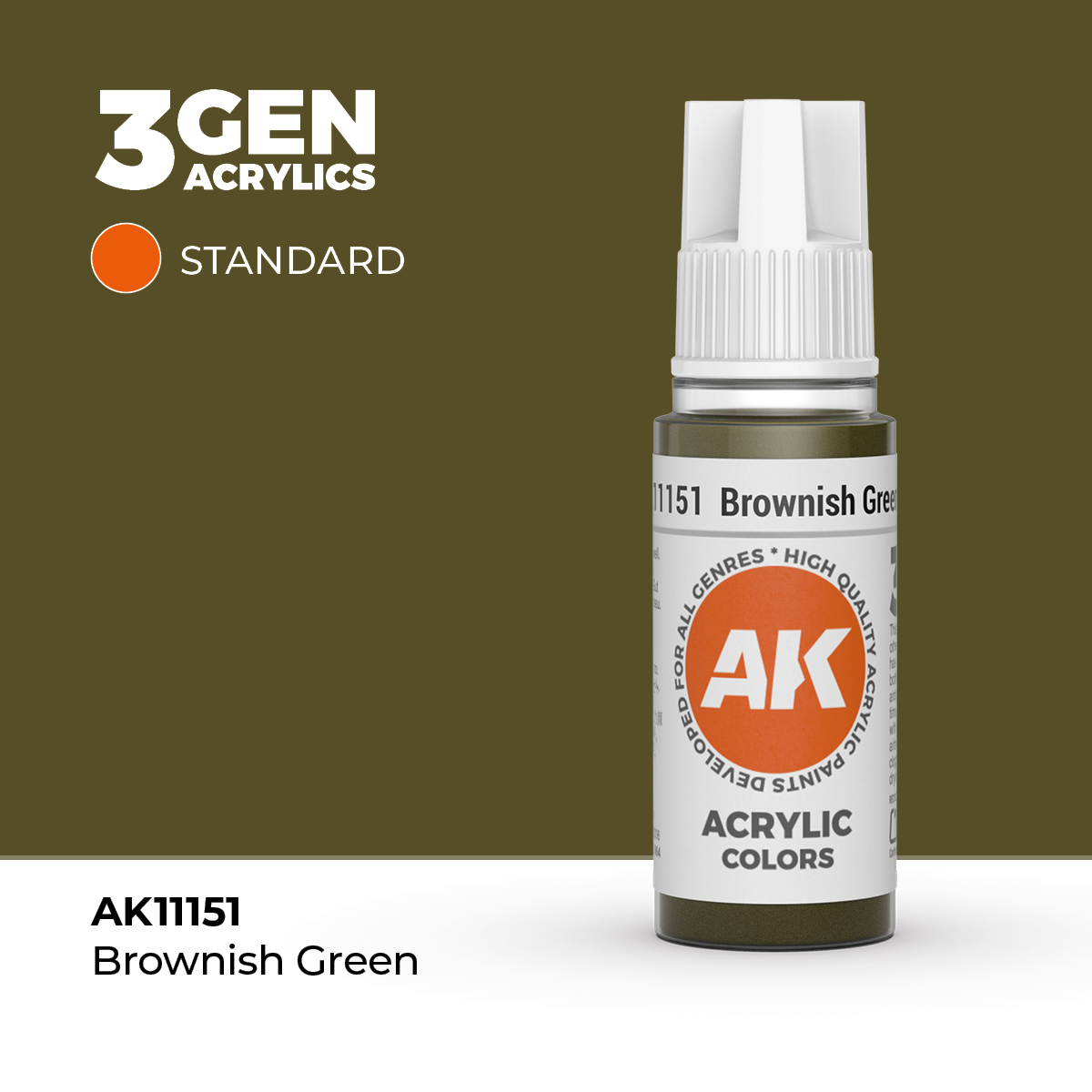 BROWNISH GREEN - STANDARD