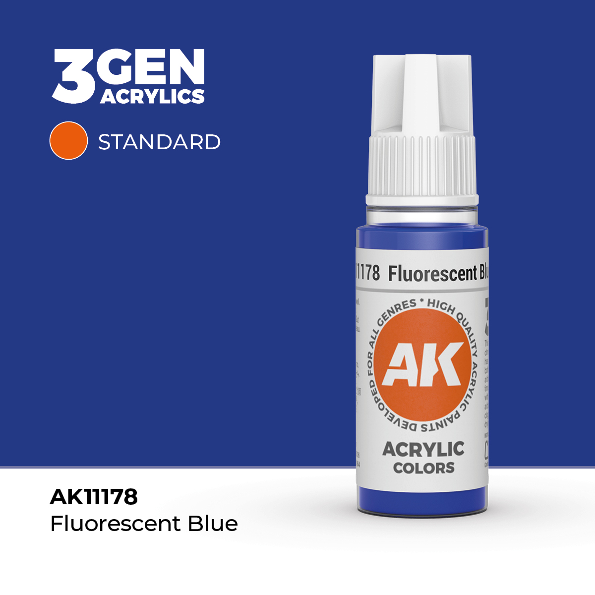 FLUORESCENT BLUE - STANDARD