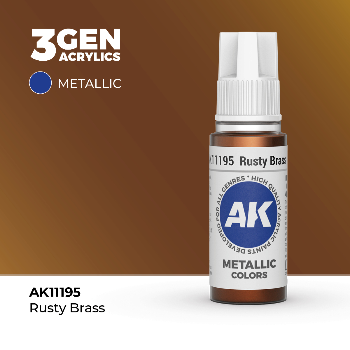 RUSTY BRASS - METALLIC