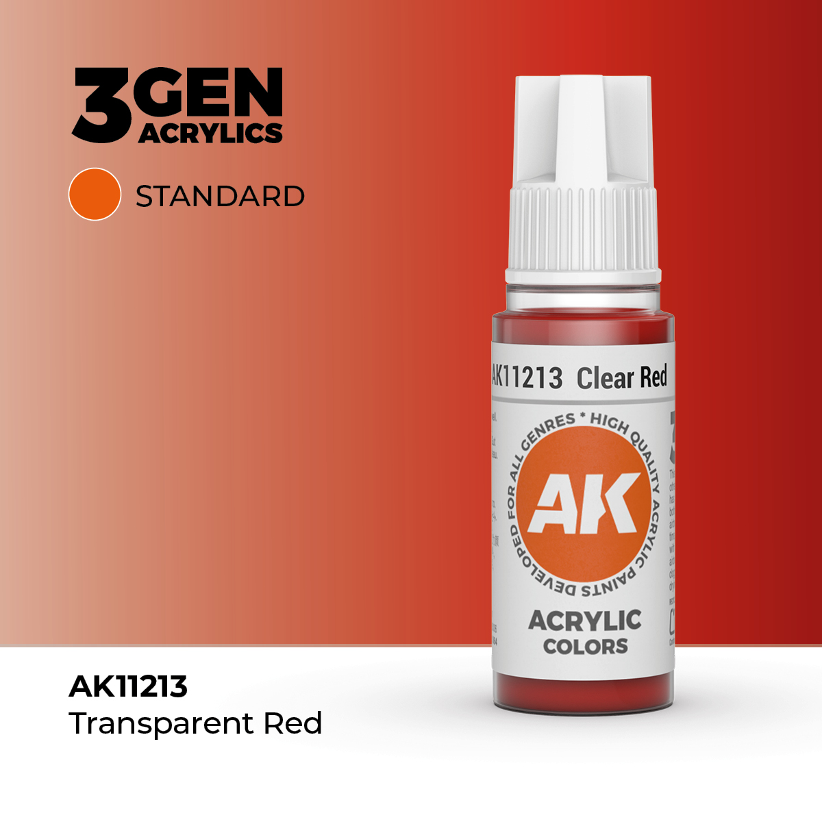 CLEAR RED - STANDARD