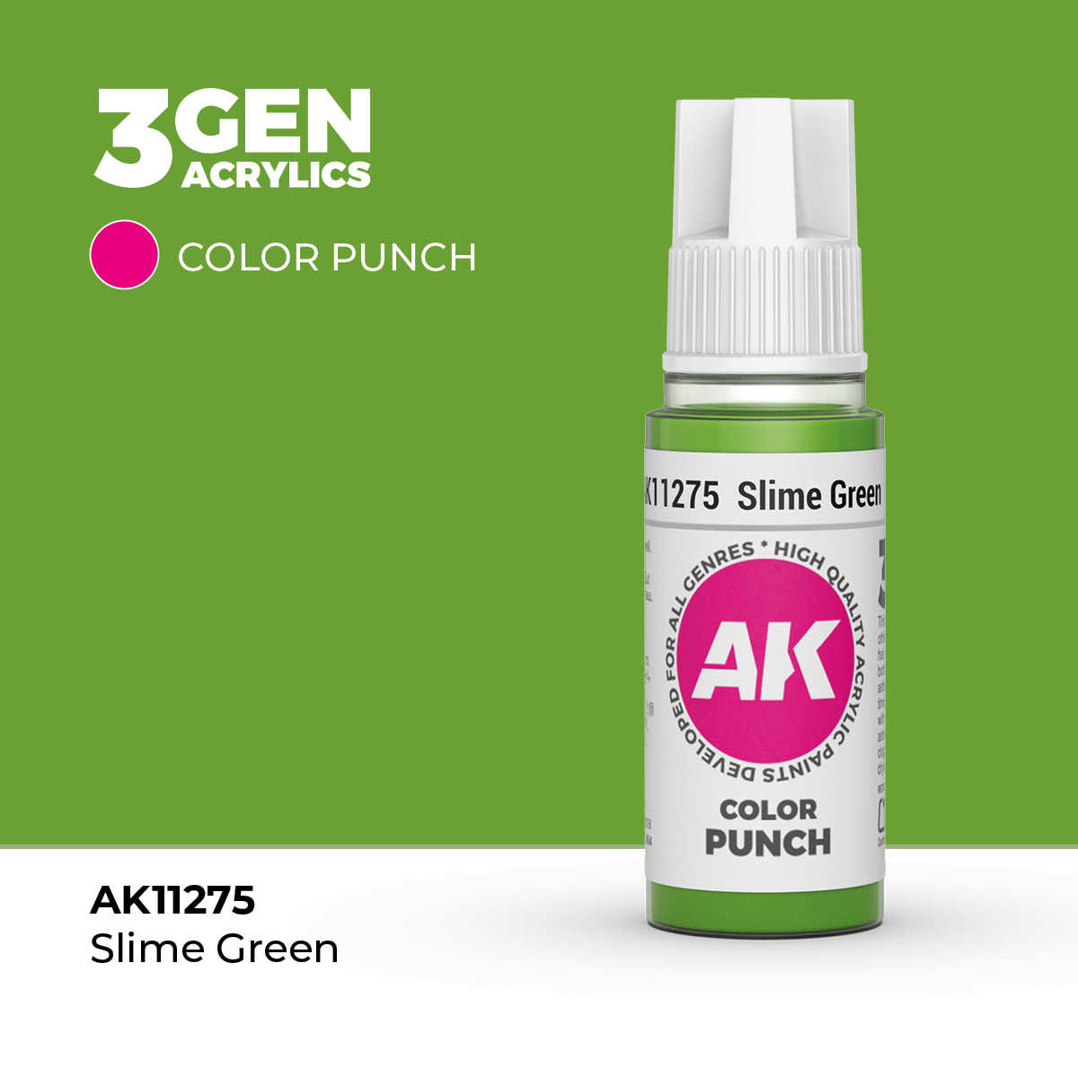 SLIME GREEN - COLOR PUNCH