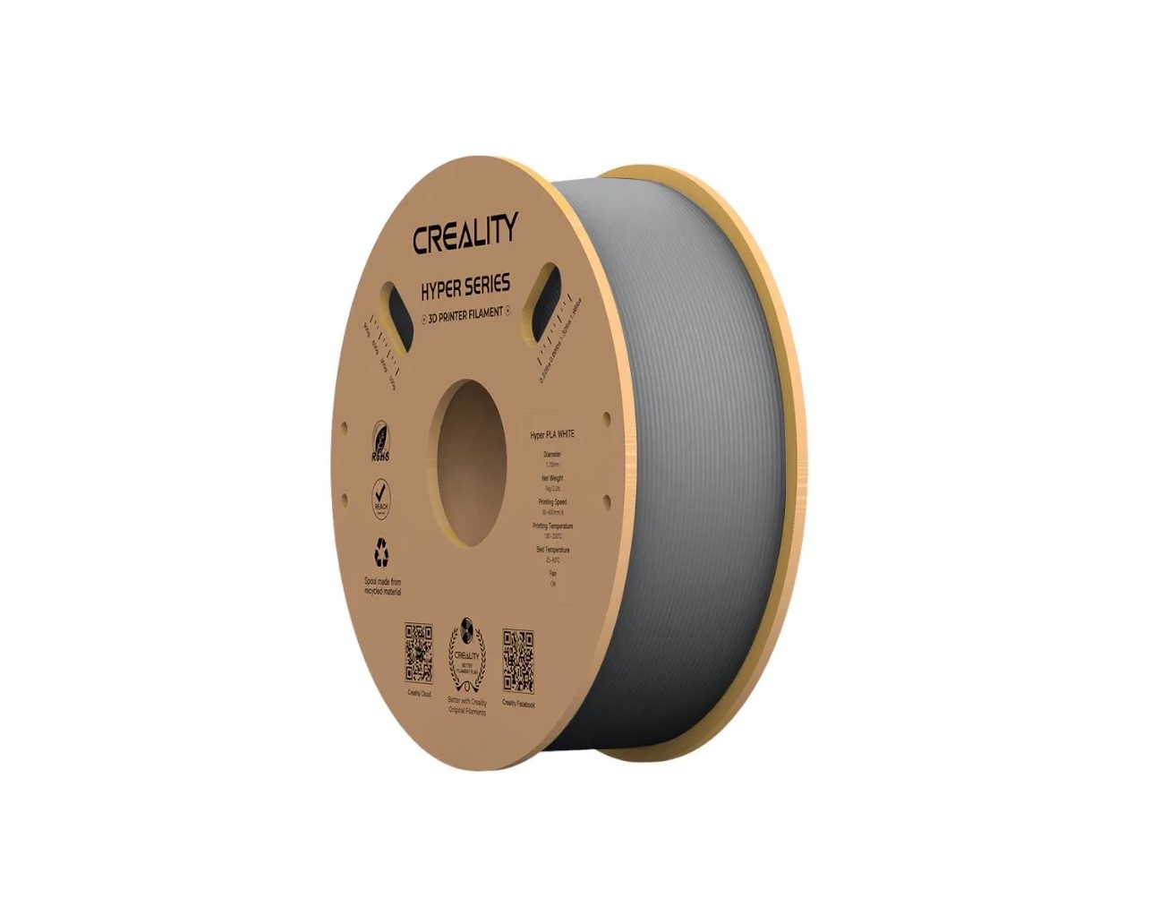Hyper PLA Filament Creality (Grey)
