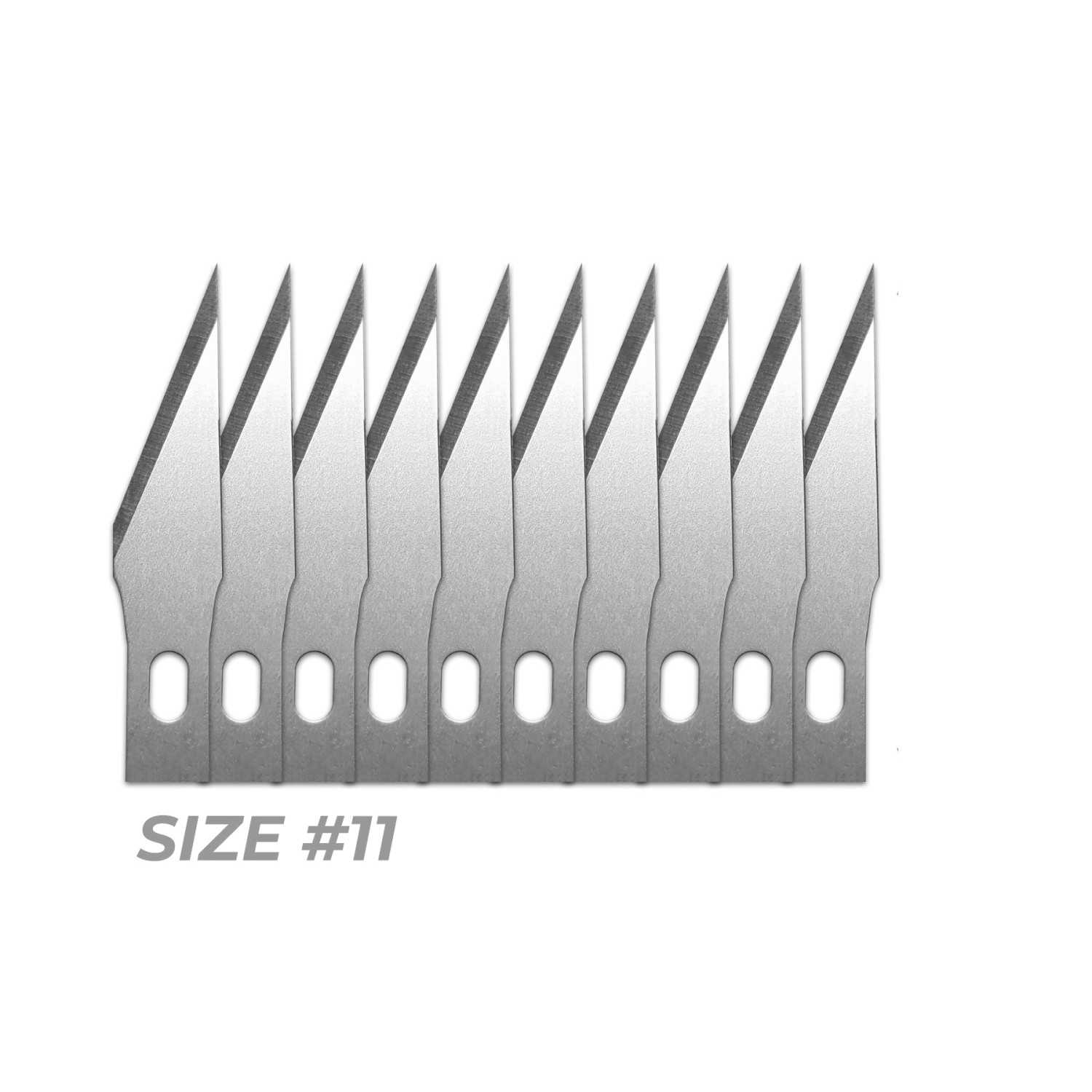 10x Hobby Knife Blade Refill