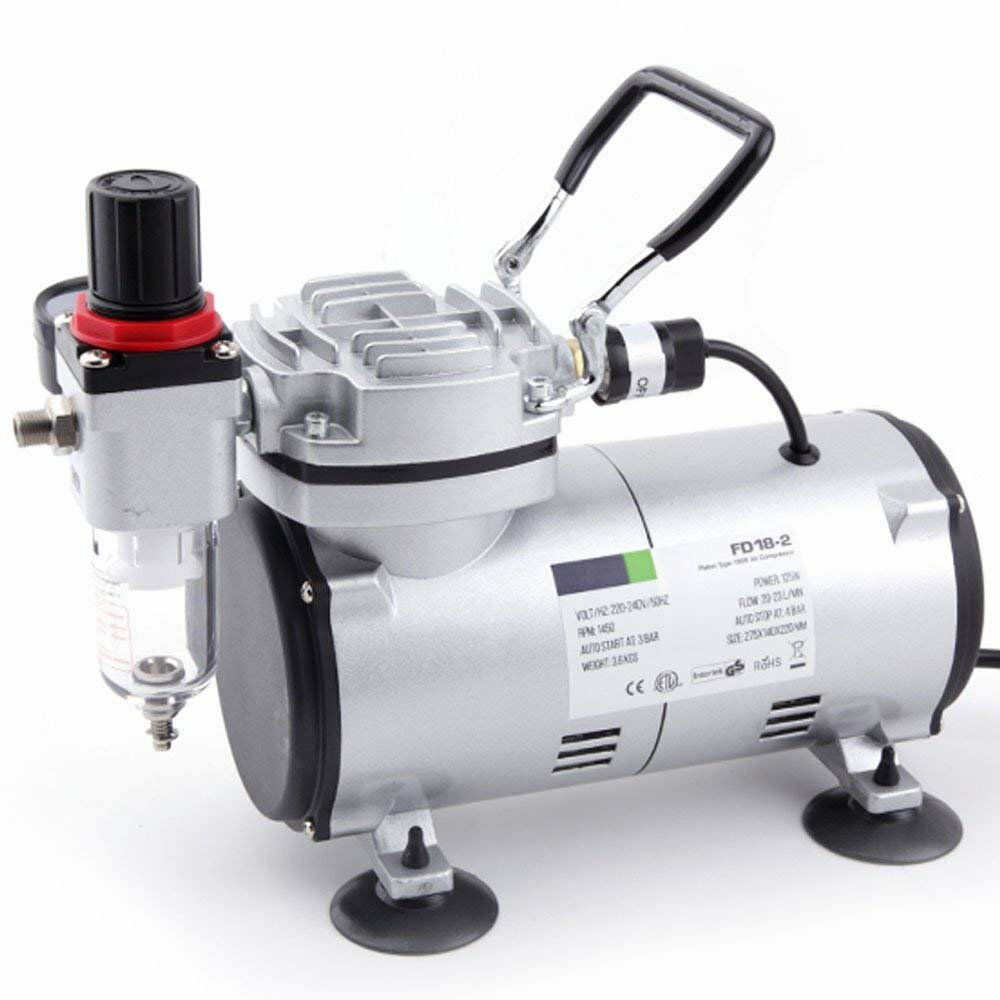 Mini airbrush compressor AS18-2