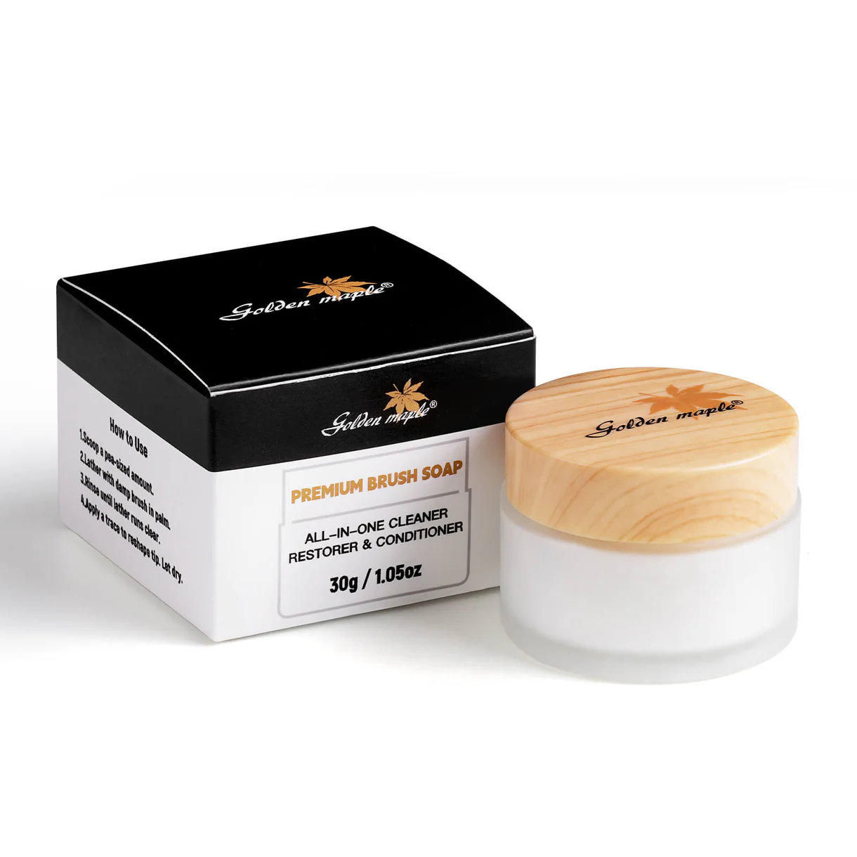 Master I Brush Cleaner & Preserver, Cleaning Soap, 30g