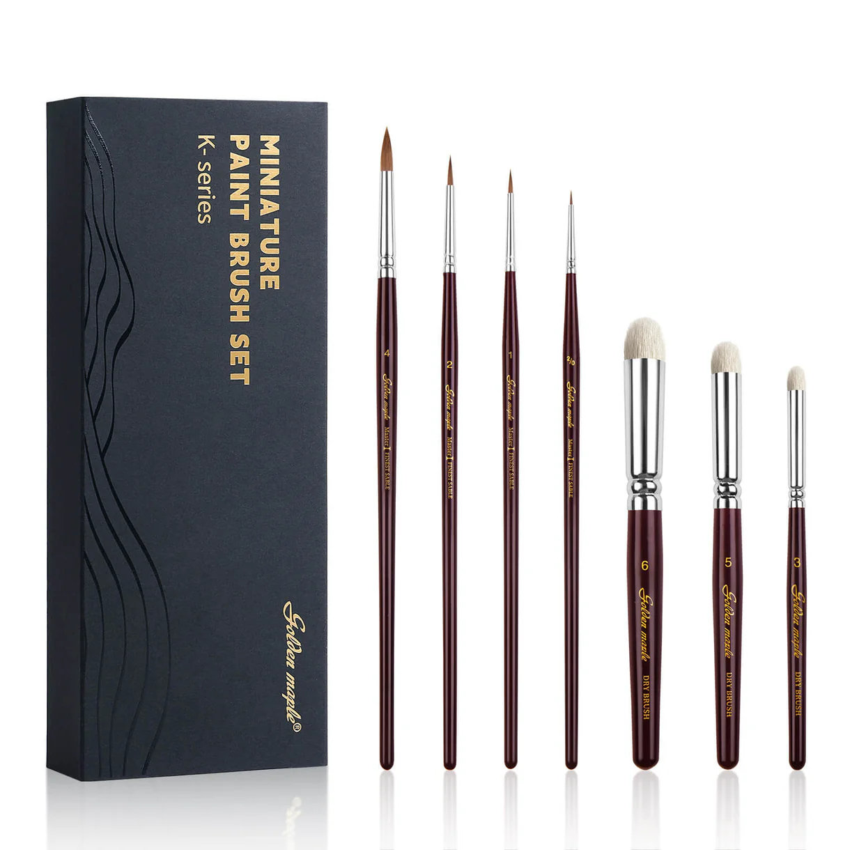 Master I: Miniature Paint Brush Set