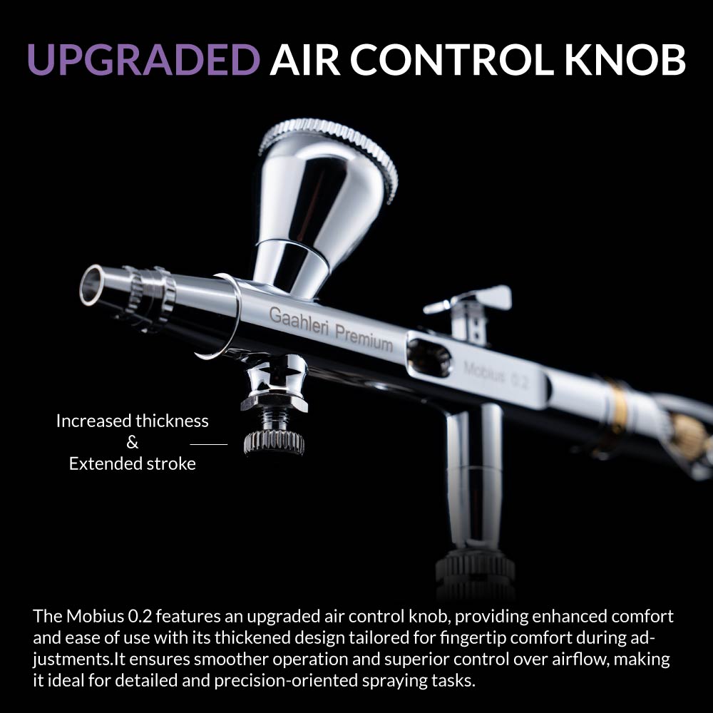Premium Series GHPM-Mobius 0.2mm Airbrush - Image 7