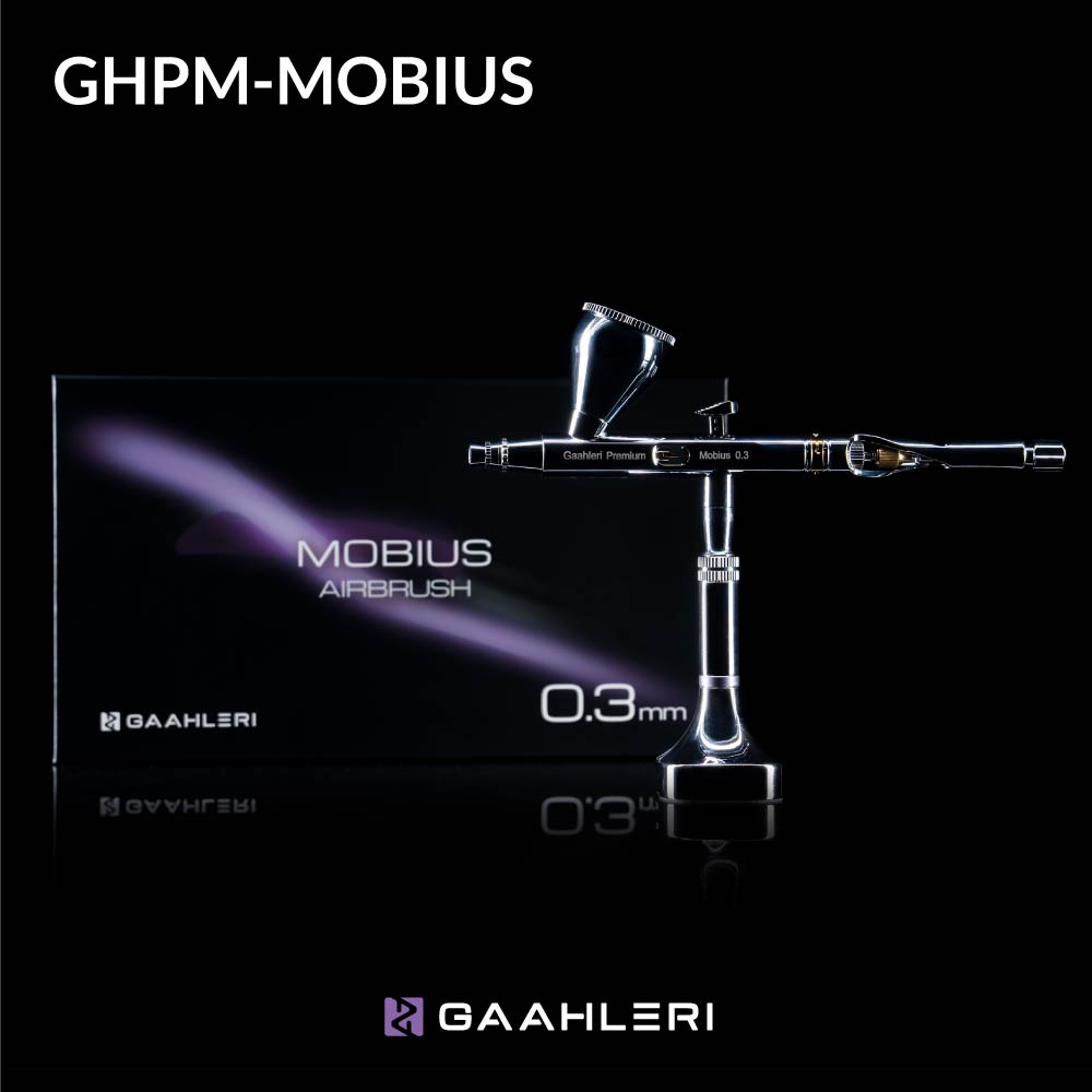 Premium Series GHPM-Mobius 0.3mm Airbrush - Image 3