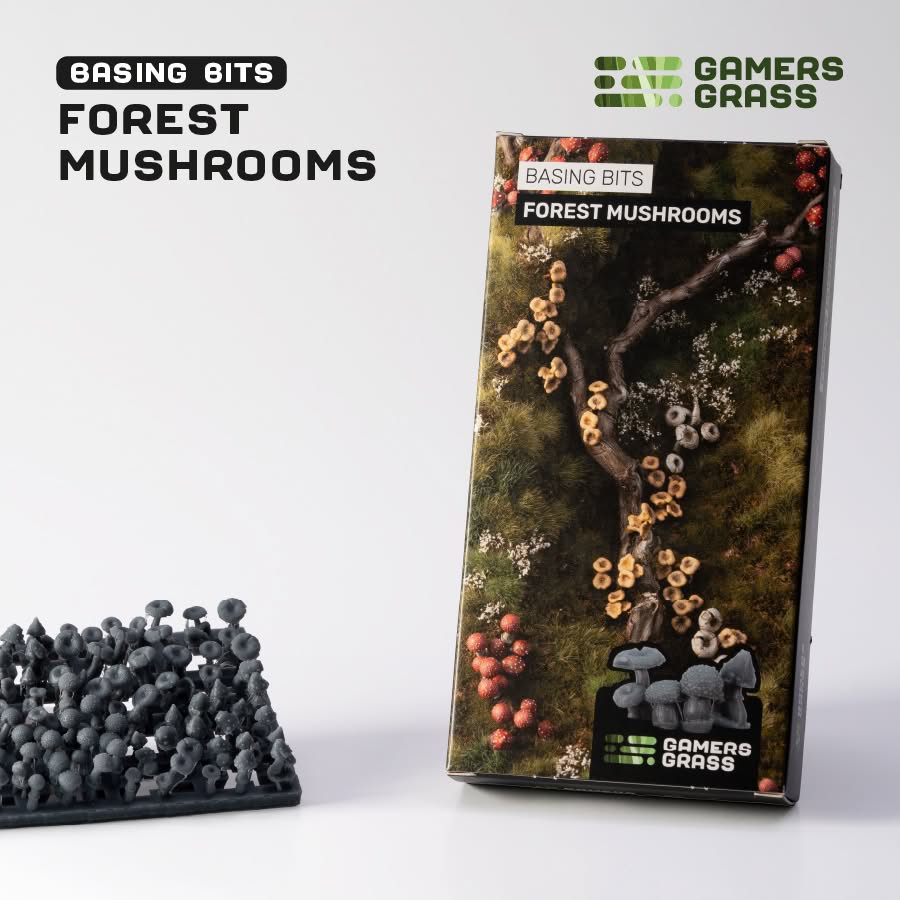 Forest Mushrooms Basing Bits